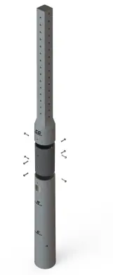 Postes de Fibra de Vidro — foto 4